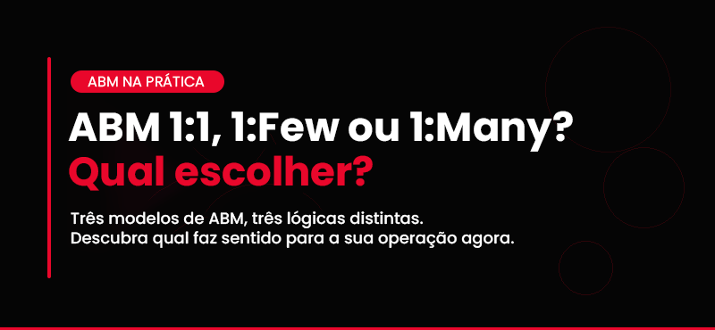 ABM 1:1 1:Few 1:Many diferença